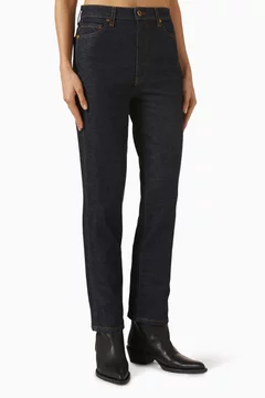 Abigail Straight-fit Jeans in Denim