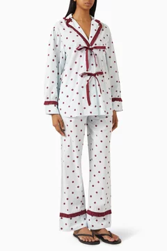 Antonella Pyjama Set in Organic-cotton