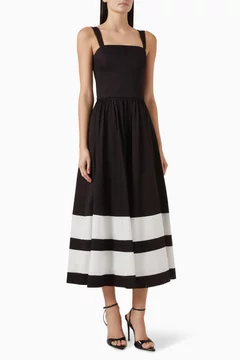 Belden Wide Leg Jumpsuit in Cotton-blend