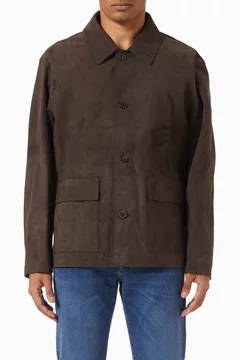 Chore Coat in Suede