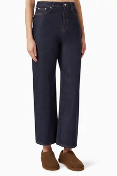 Essential Straight-leg Jeans in Denim