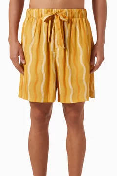 Lucas Shorts in Linen & Viscose