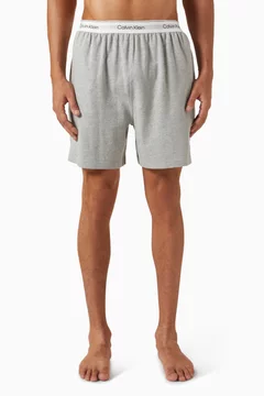 Sleep Shorts in Modern Cotton