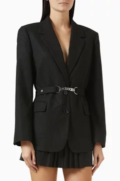 Vanoir Rhinestone-embellished Suit Jacket